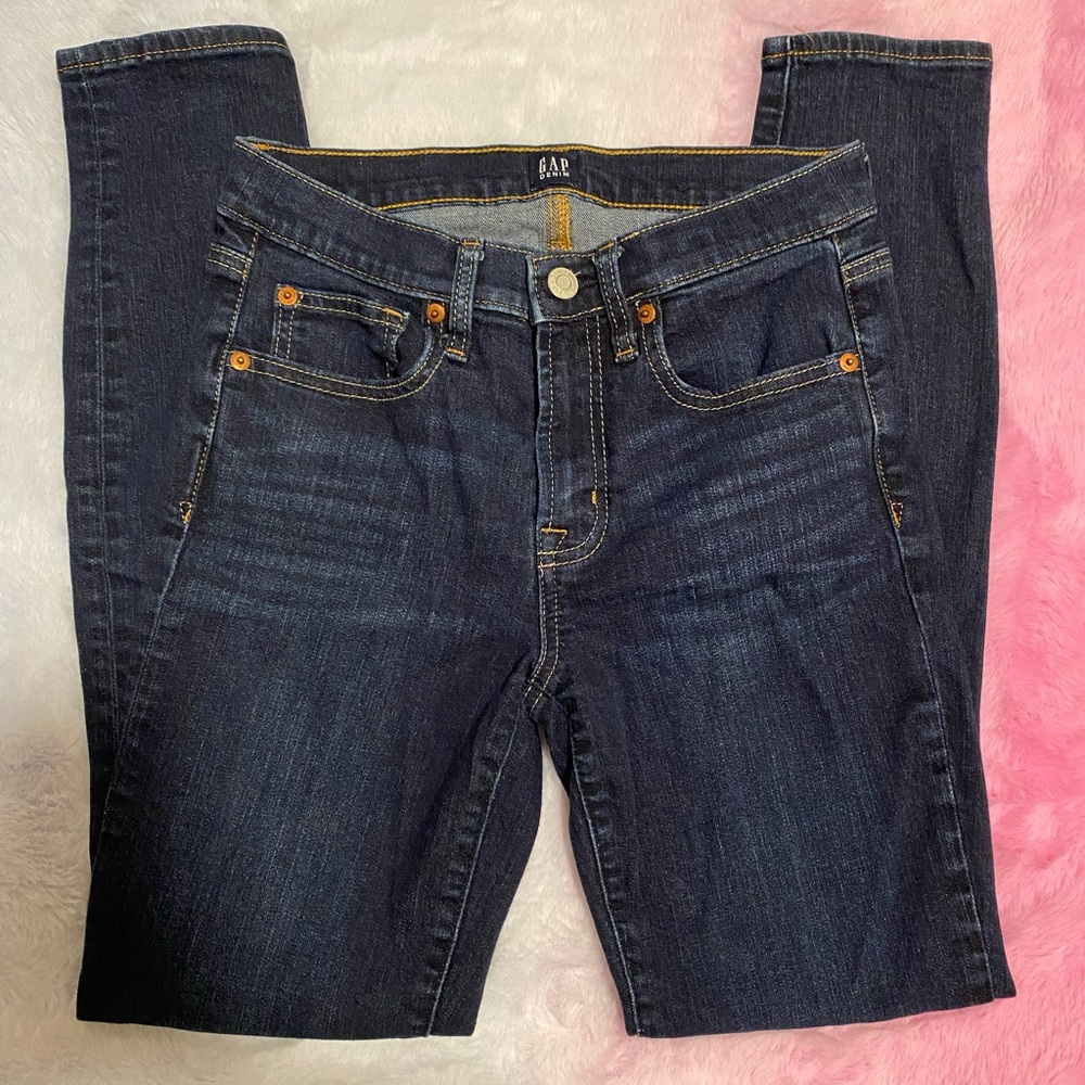 SOLD!! | GAP Women's Dark Blue Jeans